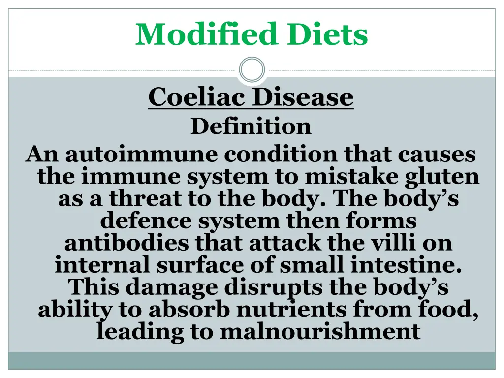 modified diets 1