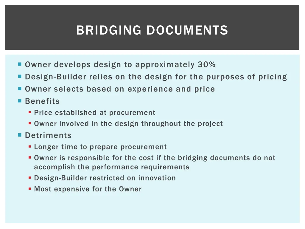 bridging documents