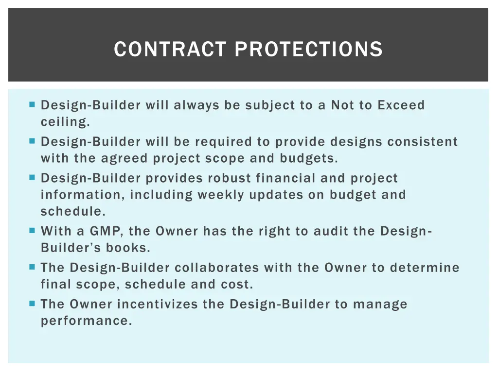 contract protections