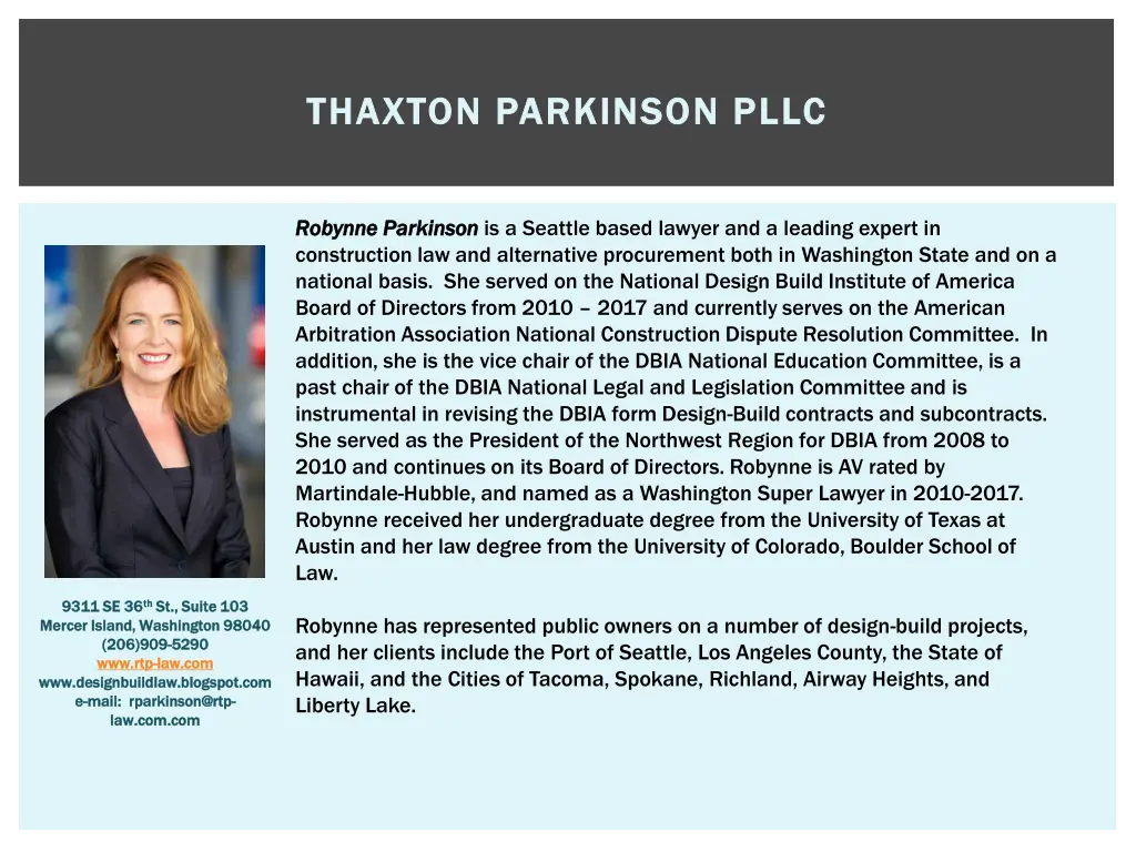 thaxton parkinson pllc thaxton parkinson pllc