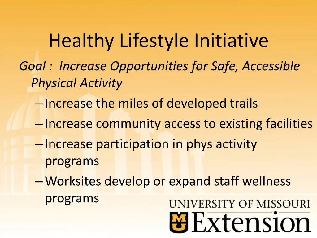 healthy lifestyle initiative 3