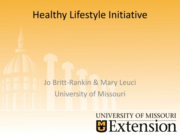 healthy lifestyle initiative