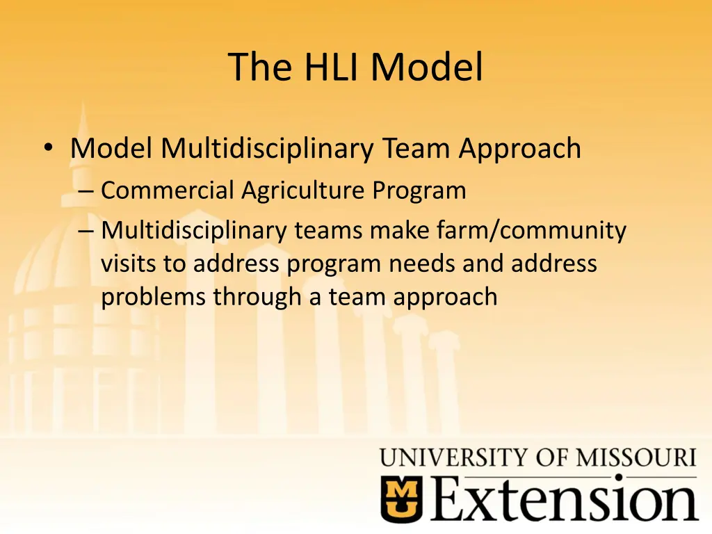 the hli model 1