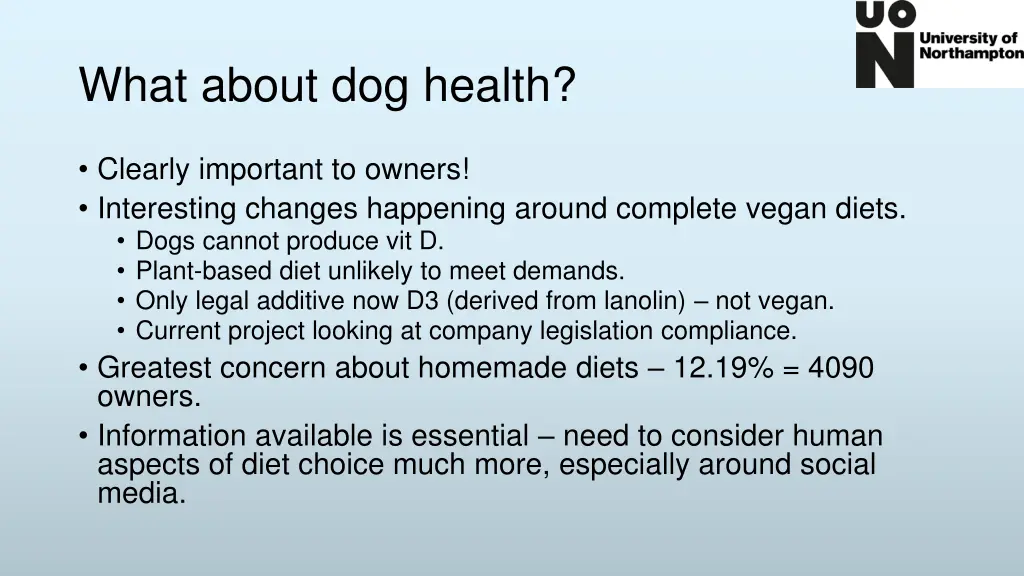 what about dog health