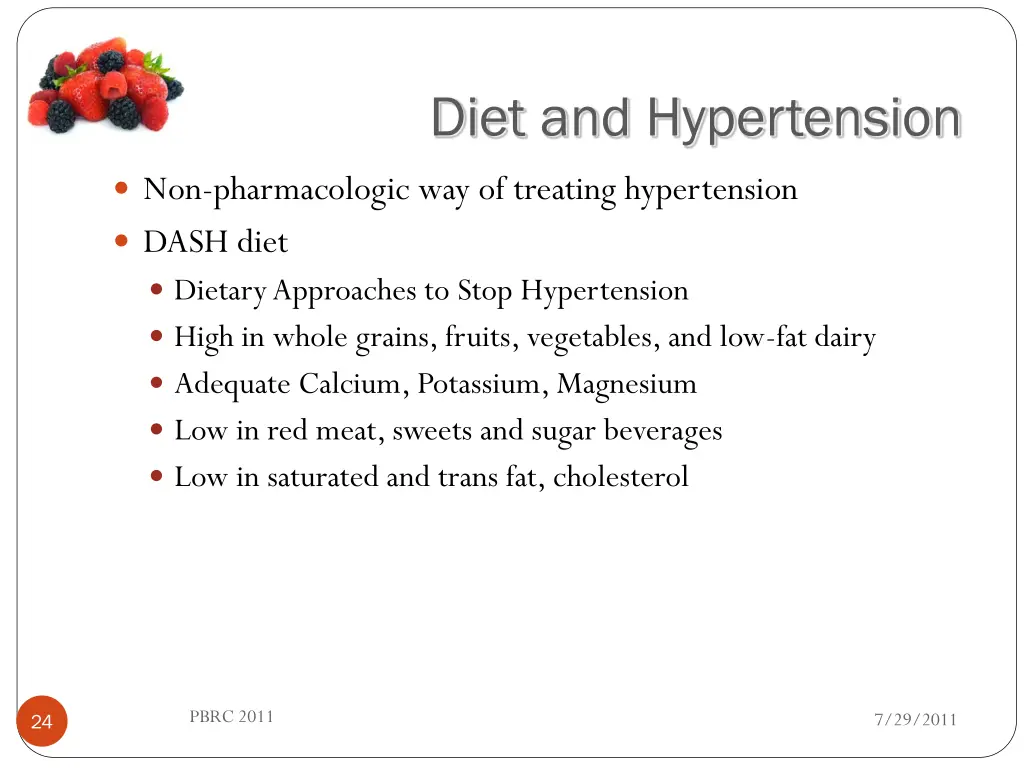 diet and hypertension