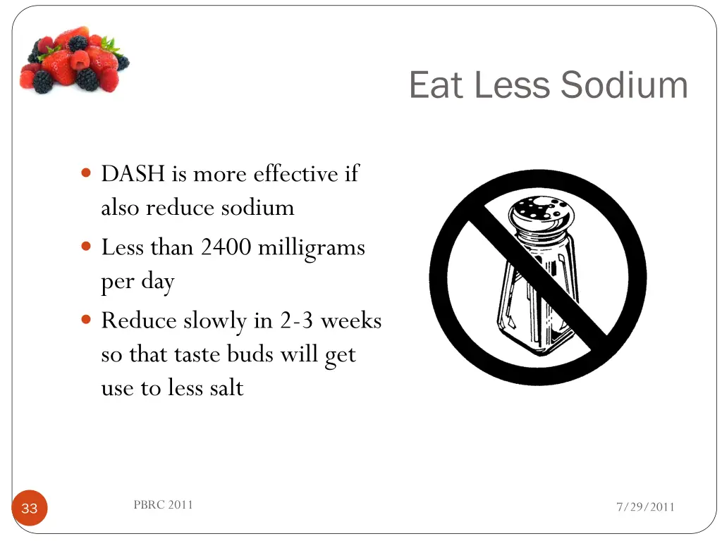 eat less sodium