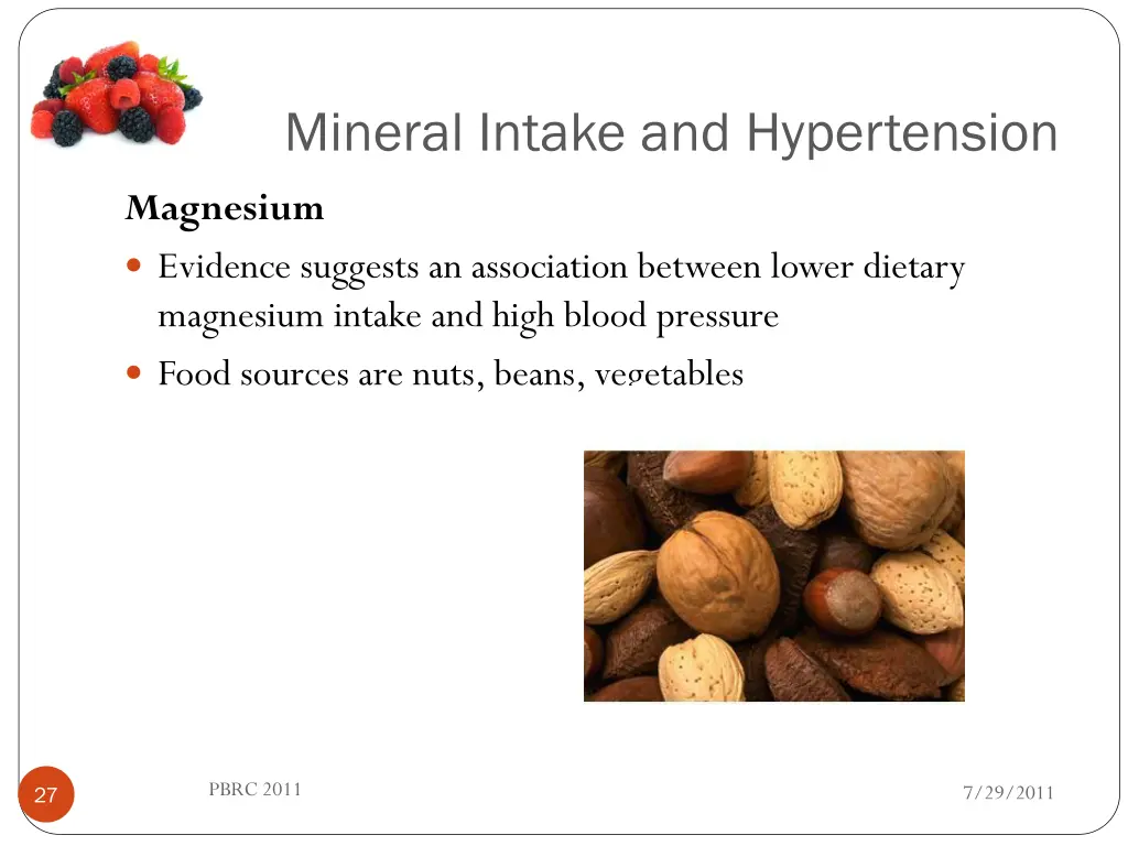 mineral intake and hypertension 1