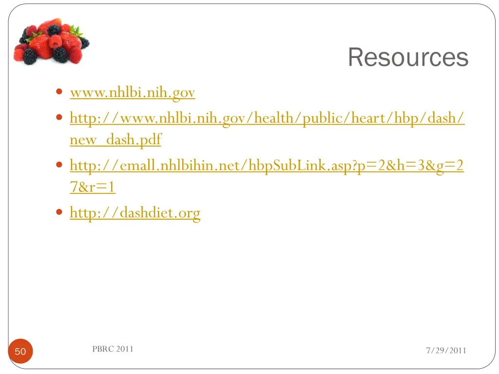 resources