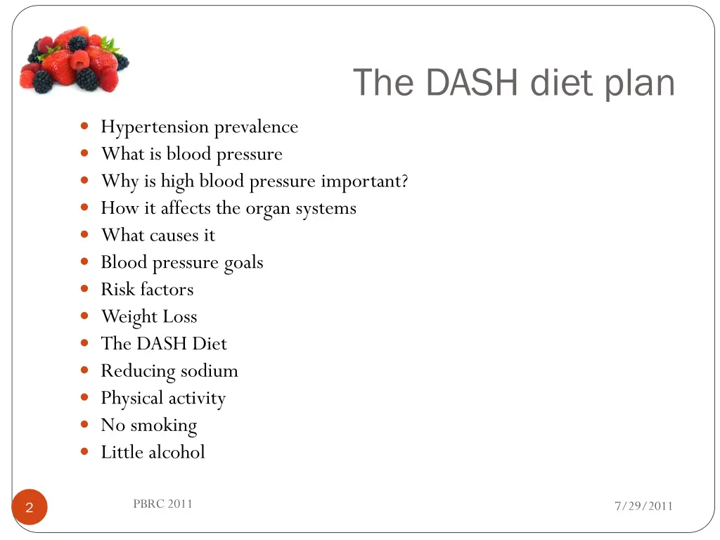 the dash diet plan 1