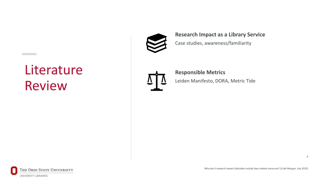 research impact as a library service