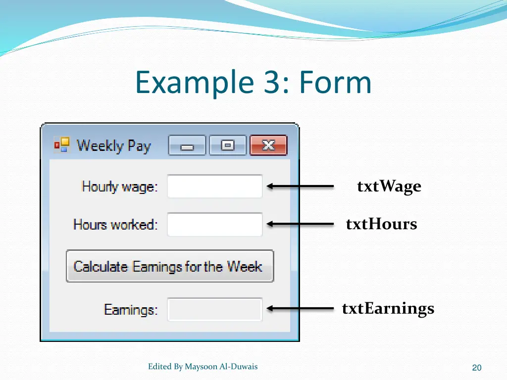 example 3 form 1