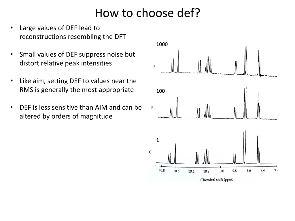 how to choose def