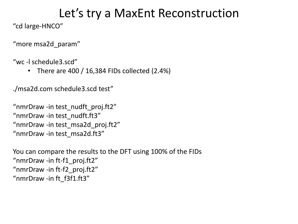 let s try a maxent reconstruction cd large hnco