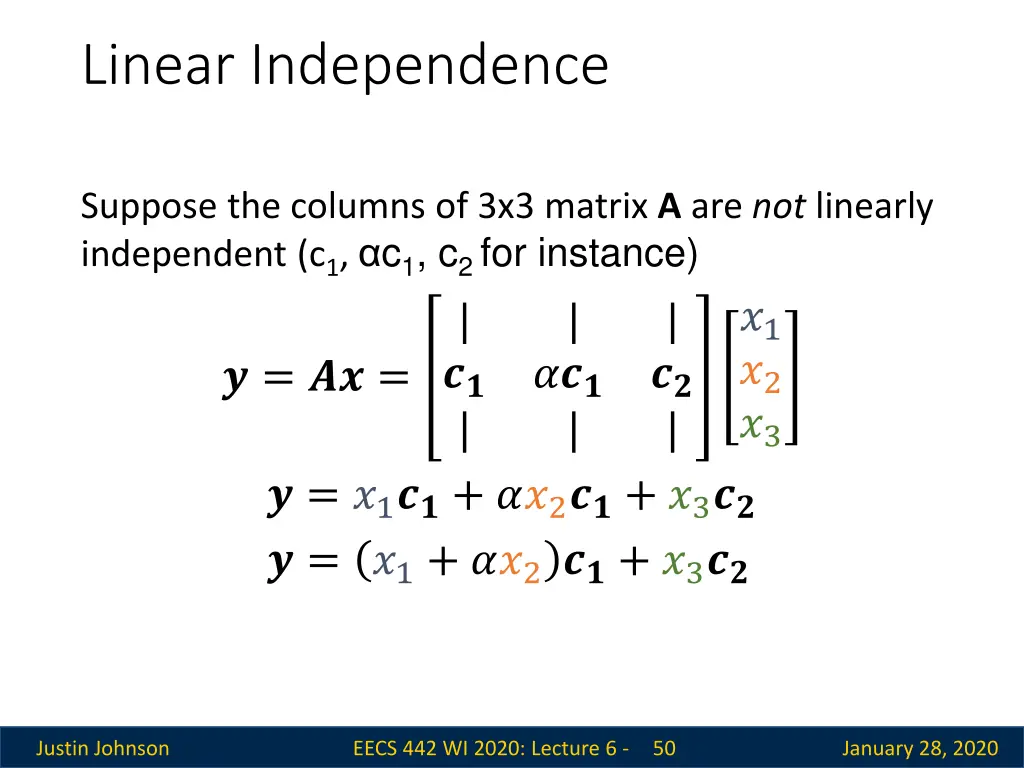 linear independence 1