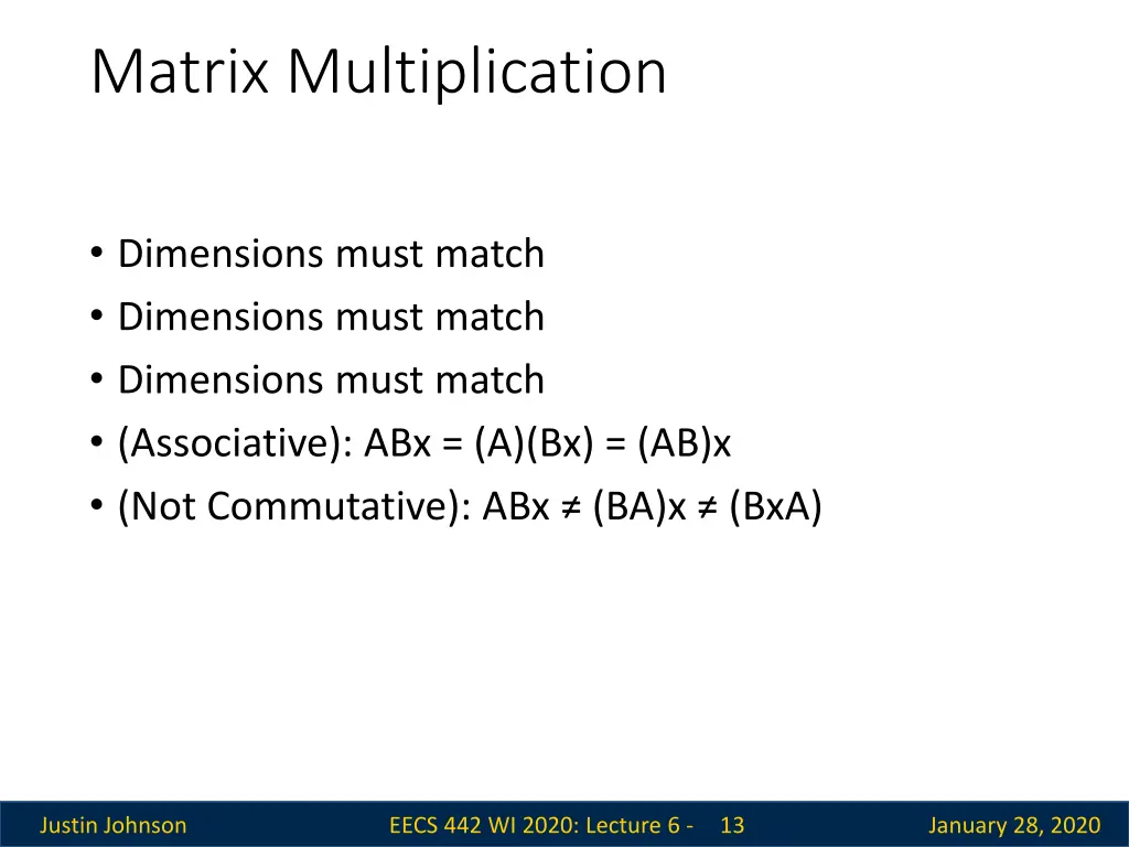 matrix multiplication 2