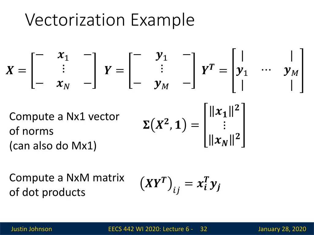 vectorization example 1