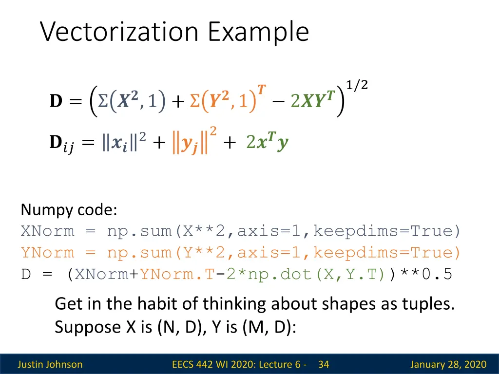 vectorization example 3