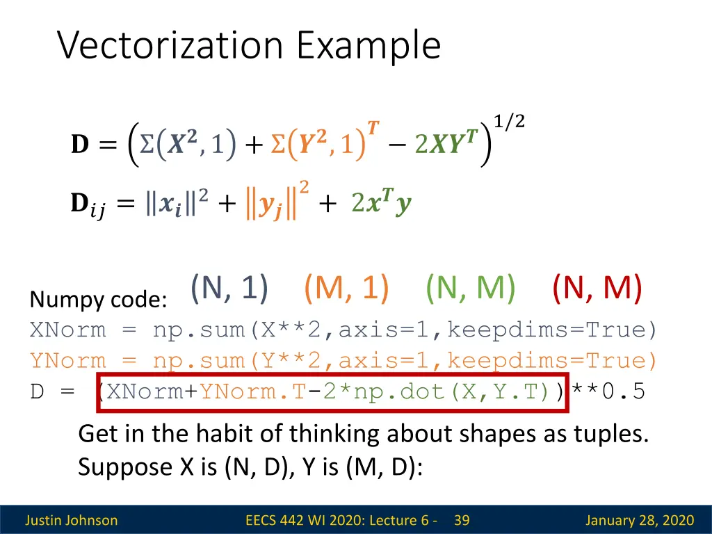 vectorization example 8