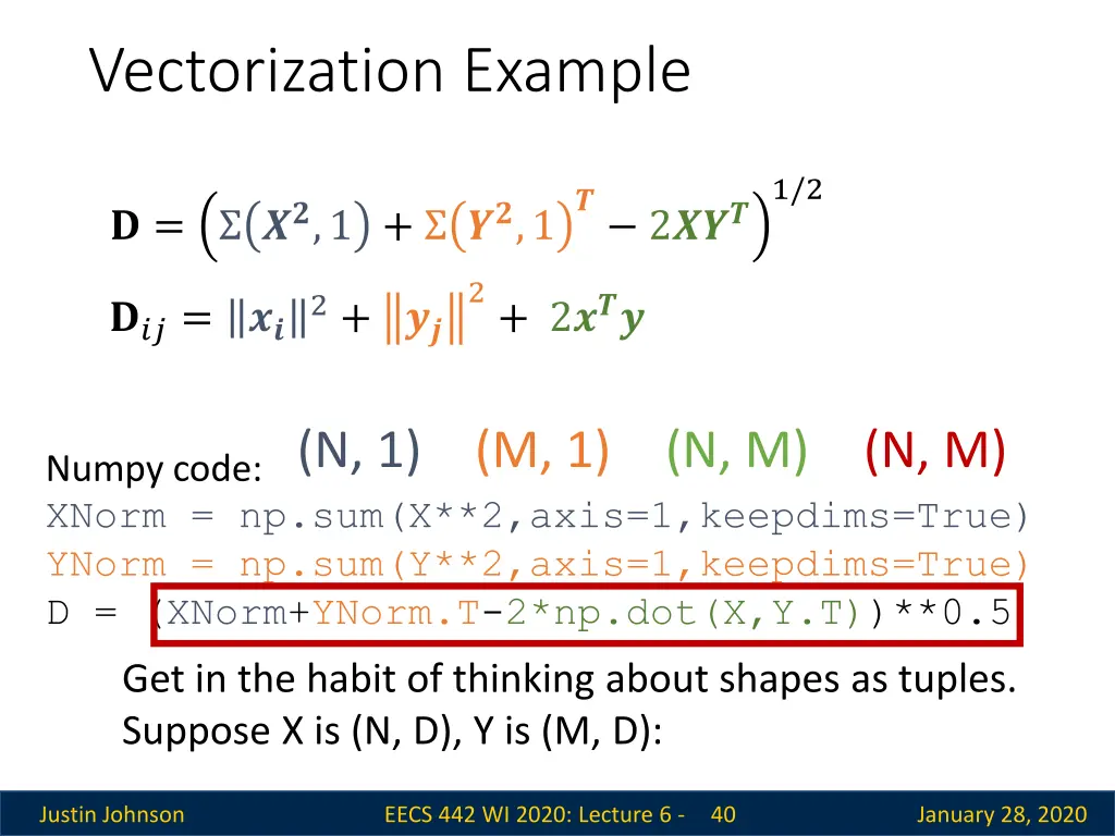 vectorization example 9