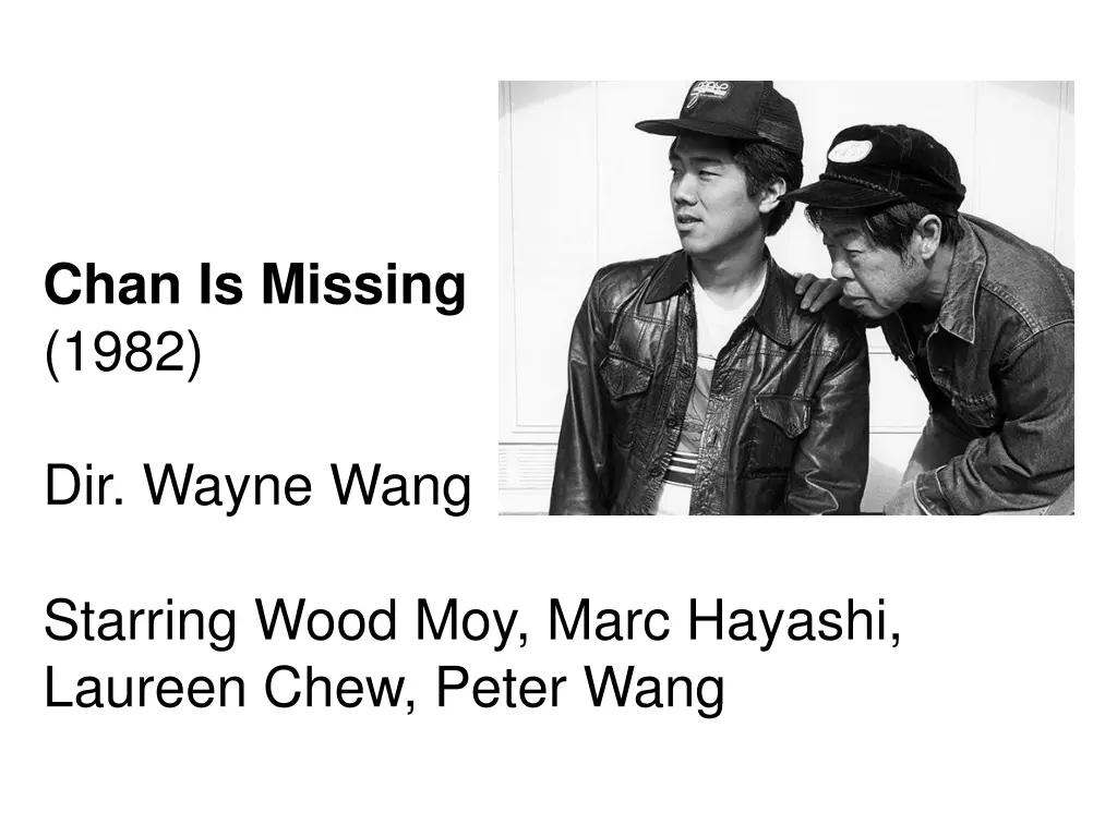 chan is missing 1982