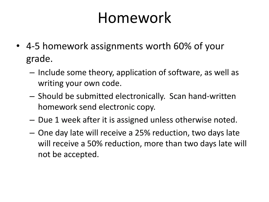 homework