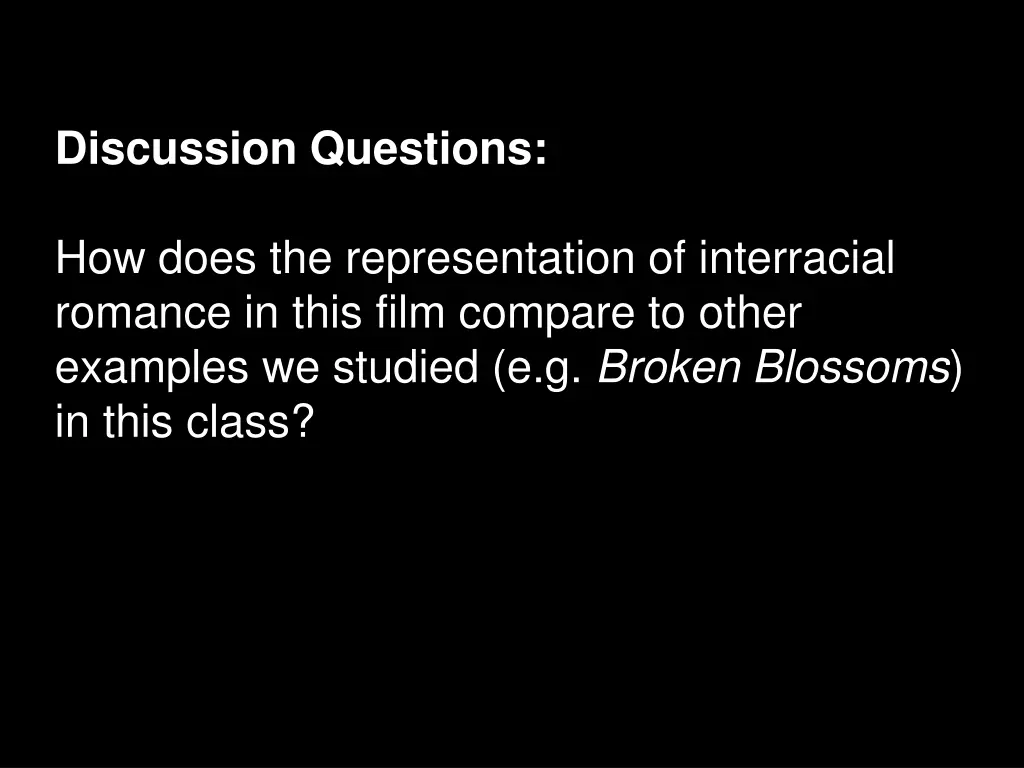 discussion questions 3