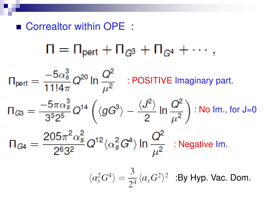 correaltor within ope