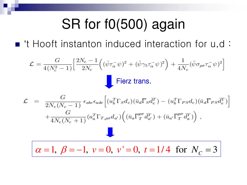 sr for f0 500 again