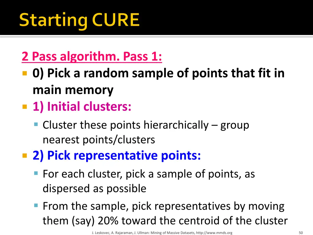 2 pass algorithm pass 1 0 pick a random sample