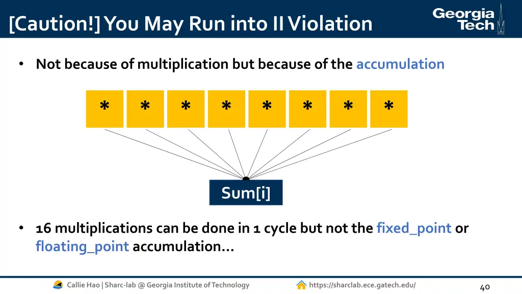 caution you may run into ii violation