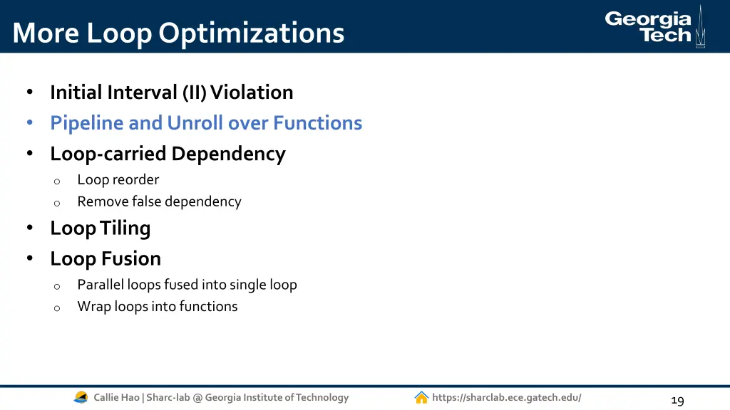 more loop optimizations 1