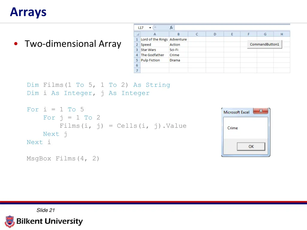 arrays 1