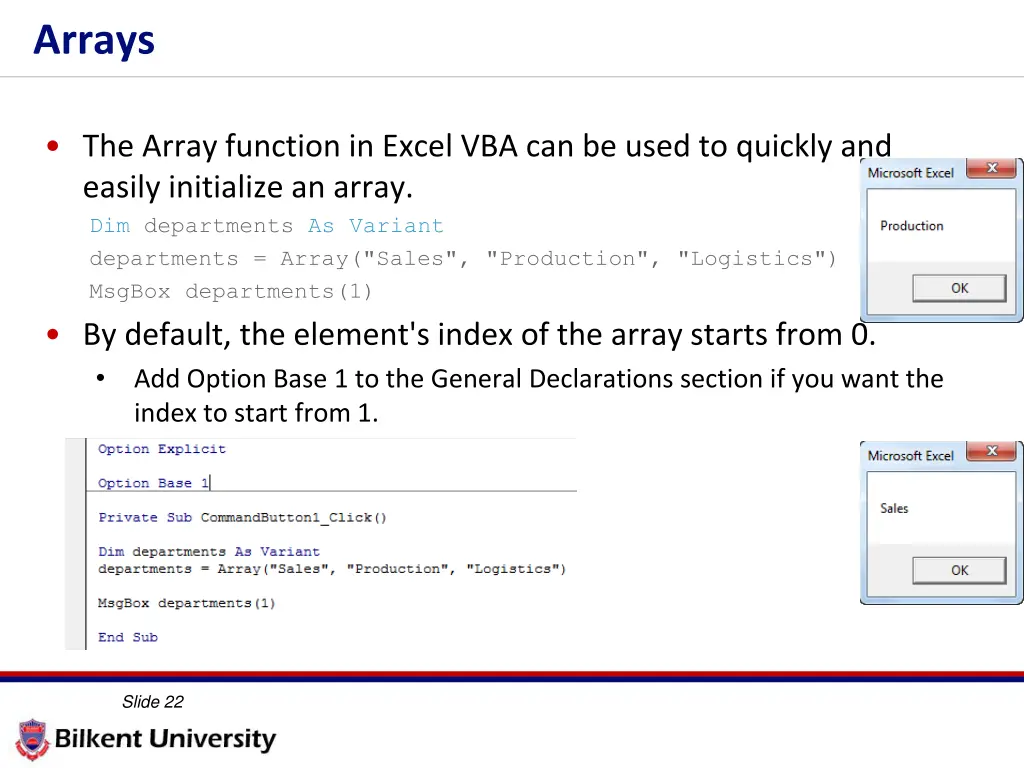 arrays 2