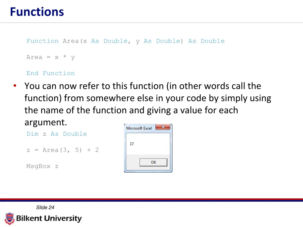 functions 1