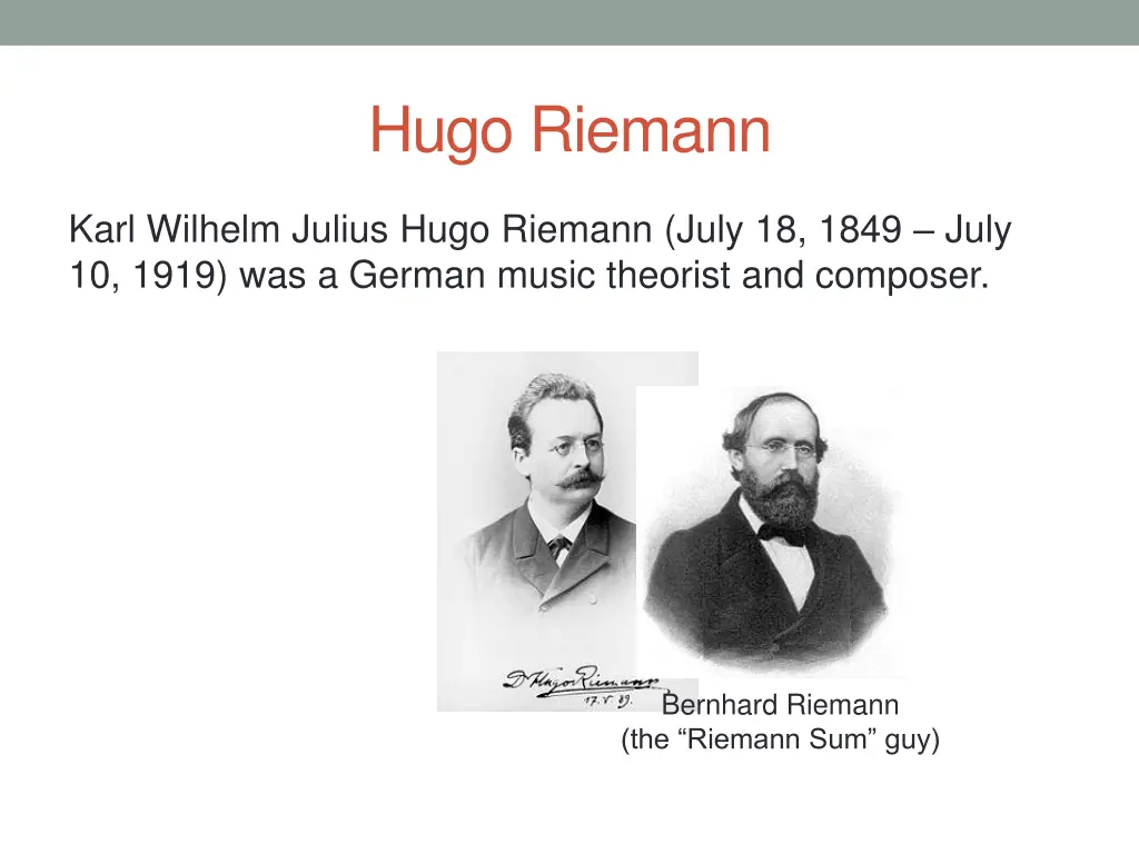 hugo riemann