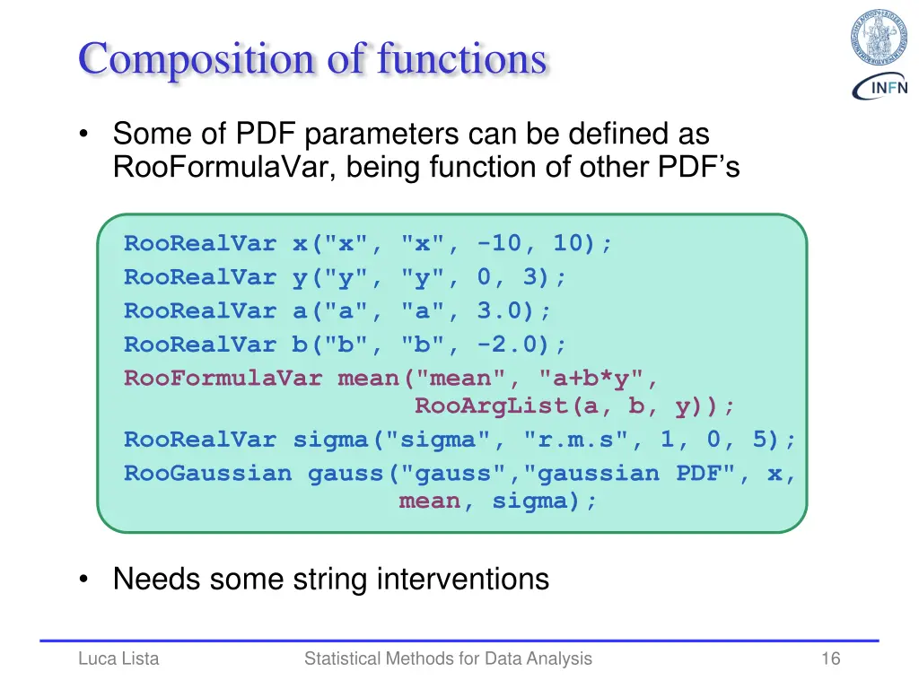 composition of functions