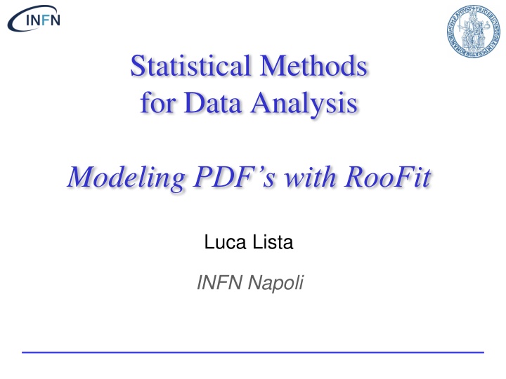 statistical methods for data analysis