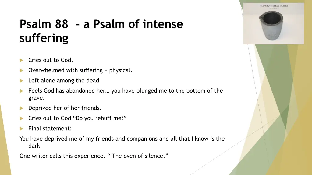 psalm 88 a psalm of intense suffering