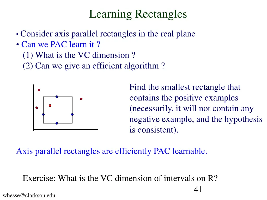 learning rectangles 3