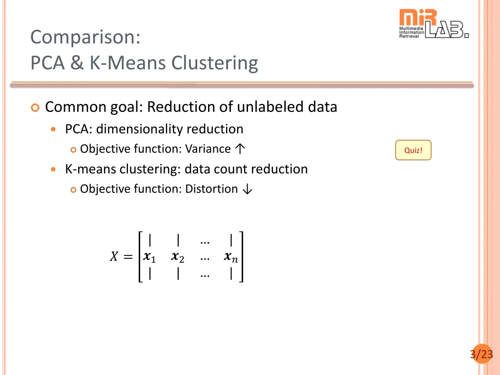 comparison pca k means clustering