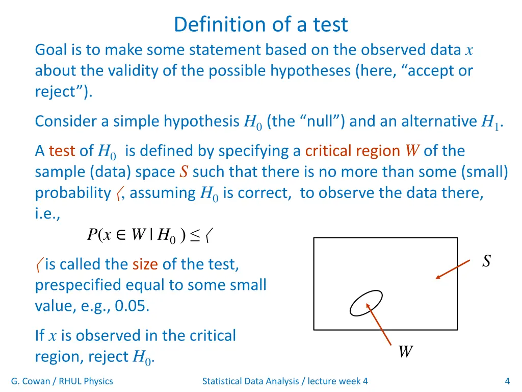 definition of a test