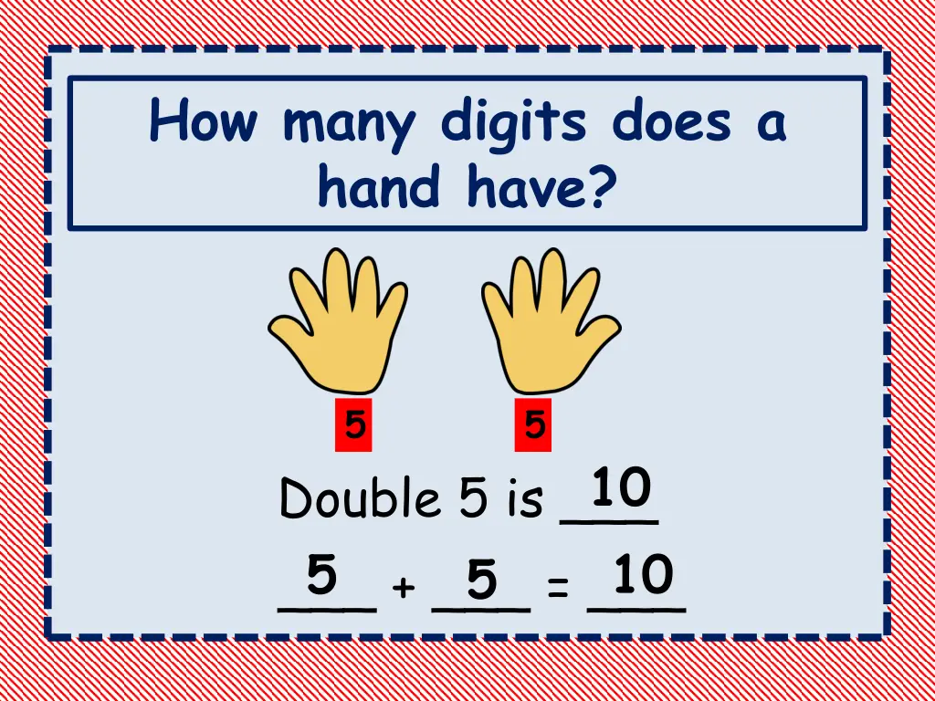 how many digits does a hand have