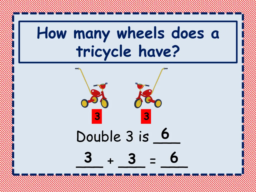 how many wheels does a tricycle have