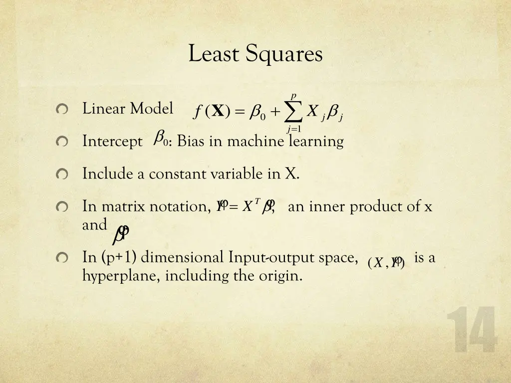 least squares