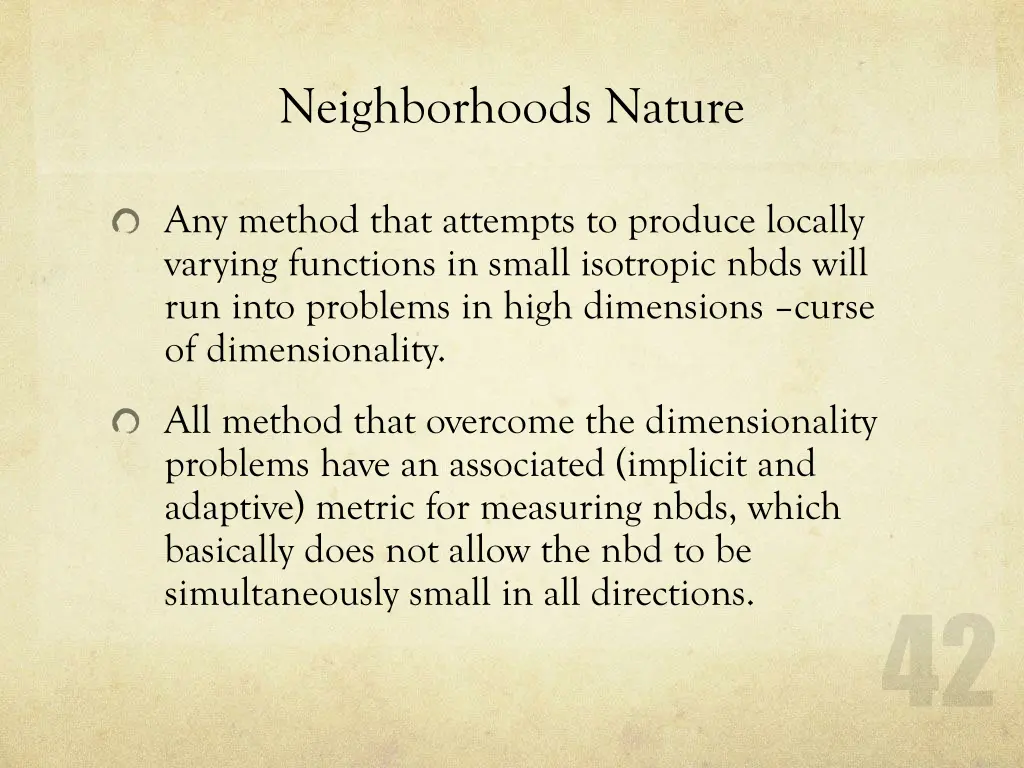 neighborhoods nature