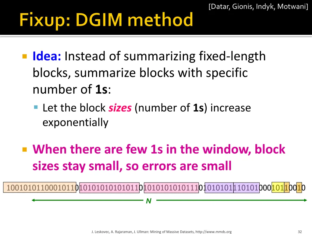 datar gionis indyk motwani 1