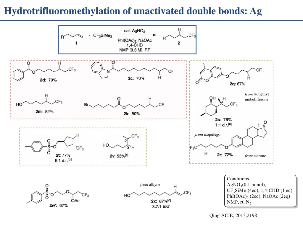 hydrotrifluoromethylation of unactivated double 2