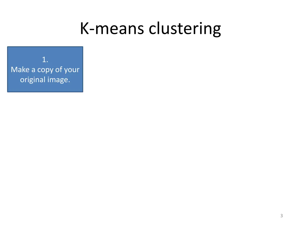 k means clustering 1