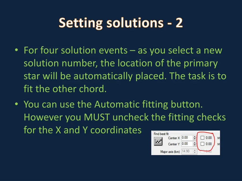 setting solutions 2