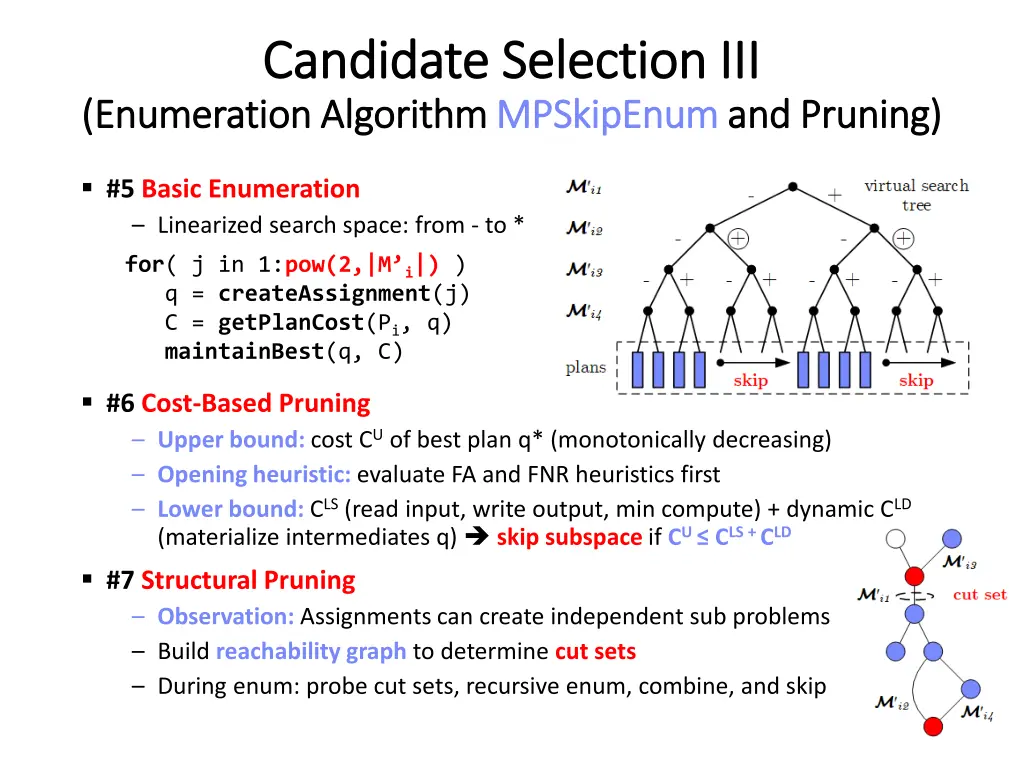 candidate selection iii candidate selection